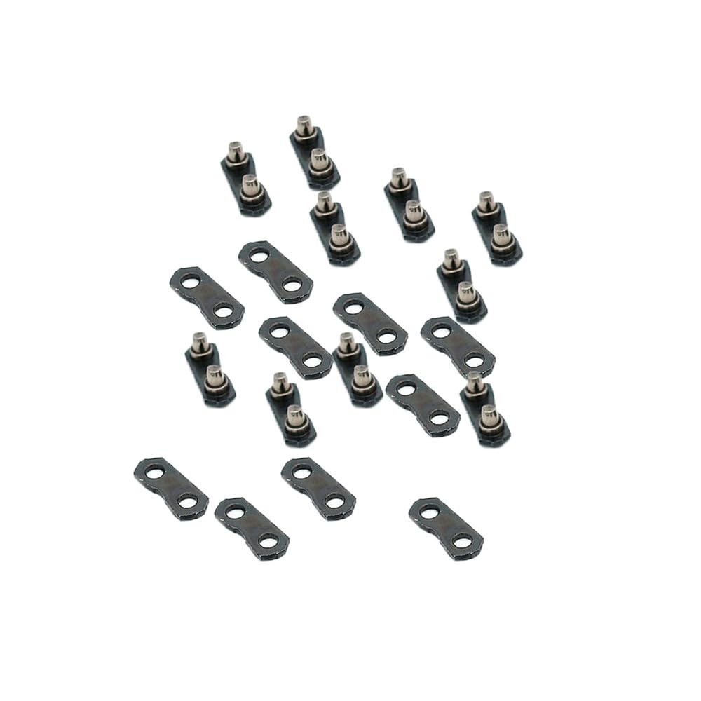 Hebilla de cadena de motosierra 3/8, 10 enlaces, conector resistente