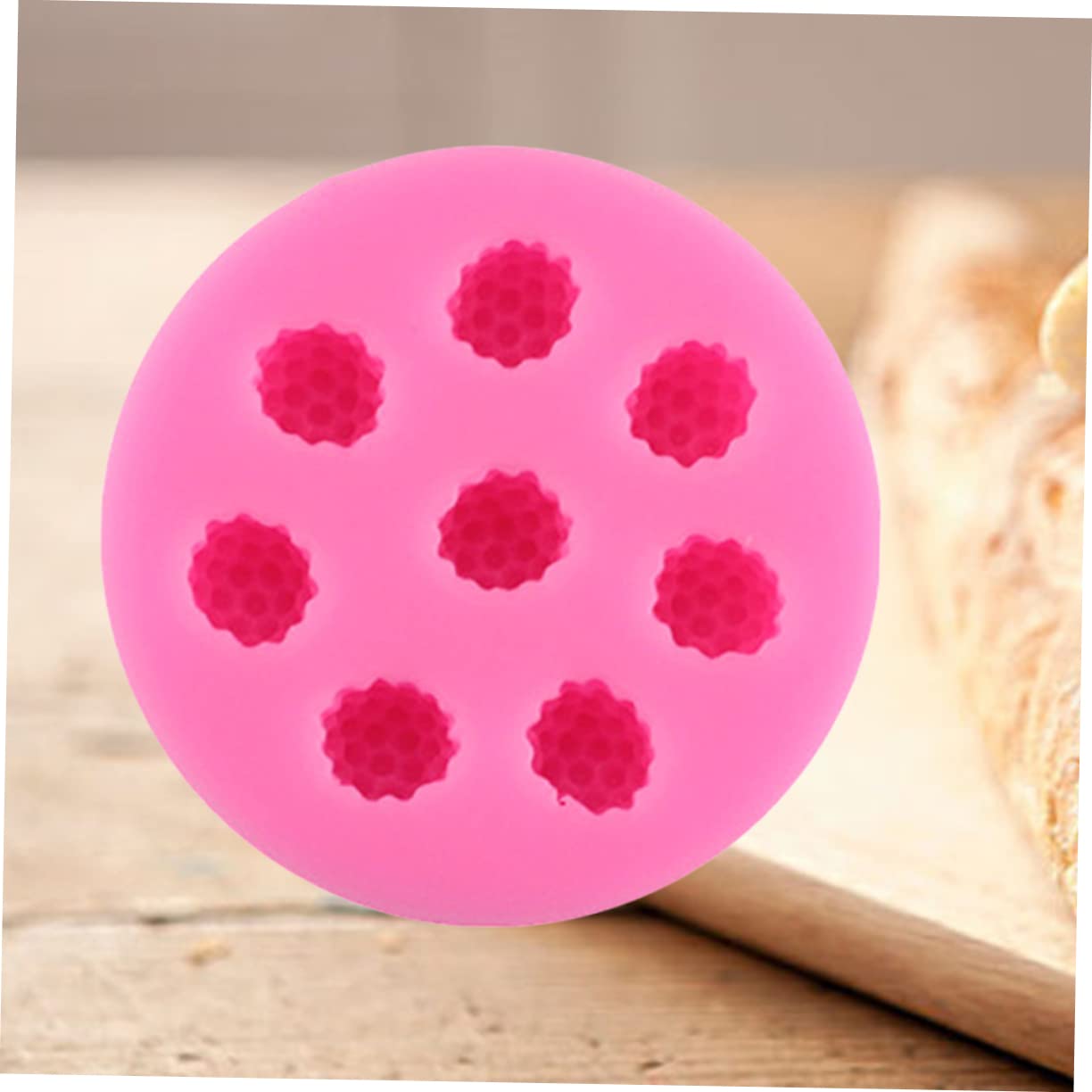 Alipis 2 Pièces outil de décoration de gâteau moules en silicone pour bougies chewing-gum moule a gateau s à gâteaux à panettone en silicone à fondant truquer mûres