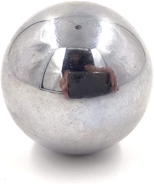 WWBR GCR15 Solid Ball High Precision 0.5kg G10 16 17 18 19 20mm Hardness Bearing Ball for CNC Impact Test (Outer Diameter : 20.638mm 500g)
