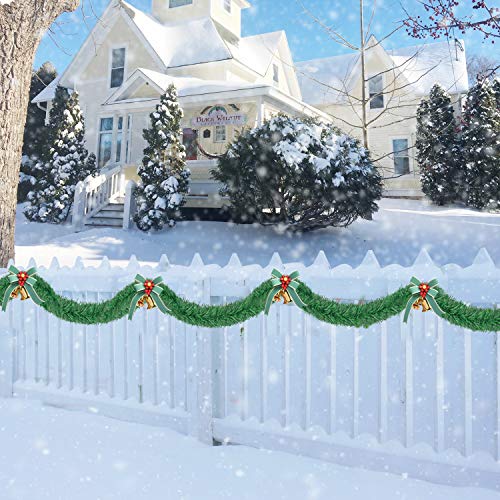 Rocinha 100 Ft Non-Lit Holiday Garland, Christmas Garland Green Holiday Decor For Outdoor Or Indoor Use, Artificial Pine Garland Soft Greenery Garland For Holiday Wedding Party Decoration #TOP3