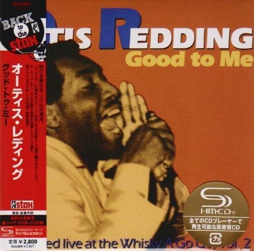 OTIS REDDING - Good To Me - Live At The Whisky A Go Go Vol. 2 - Disque CD