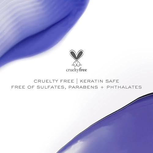 Miniatura 3 de Kristin Ess Juego de champú y acondicionador para cabello morado para cabello rubio moreno plateado  canas extracto de algas  aceite de semilla de