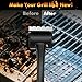 BBQ Grill Brush Bristle Free - Grill Cleaner Brush with Replaceable Heads for Cast Iron/Stainless Steel Porcelain/Gas/Charcoal Grates, Safe Grill Brush for Outdoor Grill, Grill Scraper Cleaning Brush