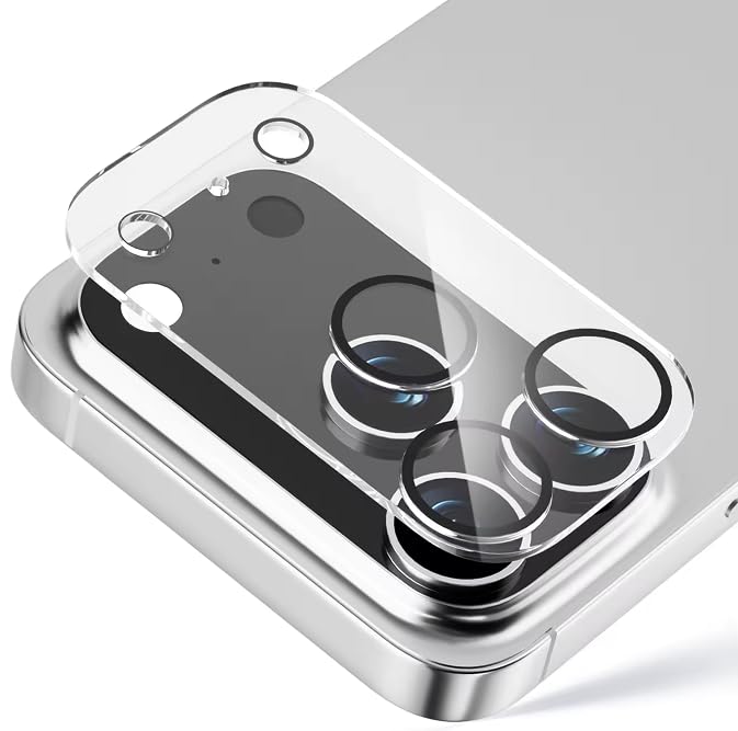 Image of Ultra Clear for Back Camera Lens Cover For iPhone 17 Pro Screen Protector 9H Hardness Anti Shock /Anti-Scratch /Camera Tempered Glass-Transperent