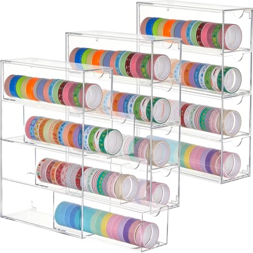 Chunful Acrylic Washi Tape Organizer