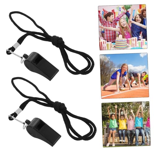 Set de 2 Silbatos ABS Duraderos con Cordón miniatura 7