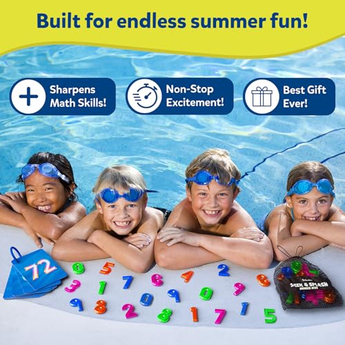 Skillmatics Seek & Splash, Number Dive Pool Game, Swim Toys, Gift for Kids by Skillmatics - Image 6