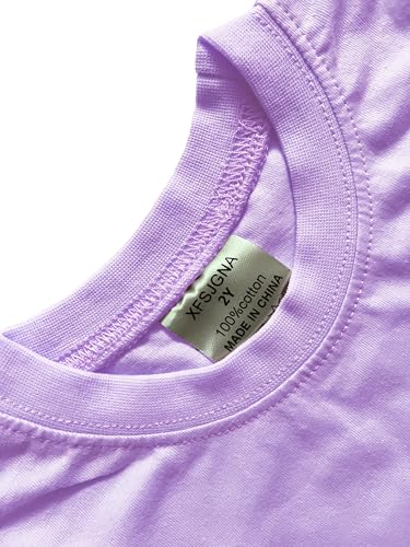 Image of Birthday Shirt Girls Toddler T-Shirts Unicorn Mermaid Birthday Tees Little Kids Top Outfit White Pink 2nd 3rd 4th 5th 6th 7th