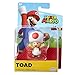 Super Mario Action Figure 2.5 Inch Red Toad Collectible Toy