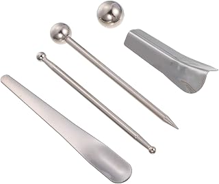 5-Piece Sealant Finisher Tool Kit for Grout Repair Glue Scraper Angled Spatula for Tile and Floor Joint Restoration