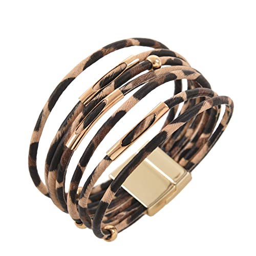 Bakyan Bracelet tendance avec imprimé léopard Cover