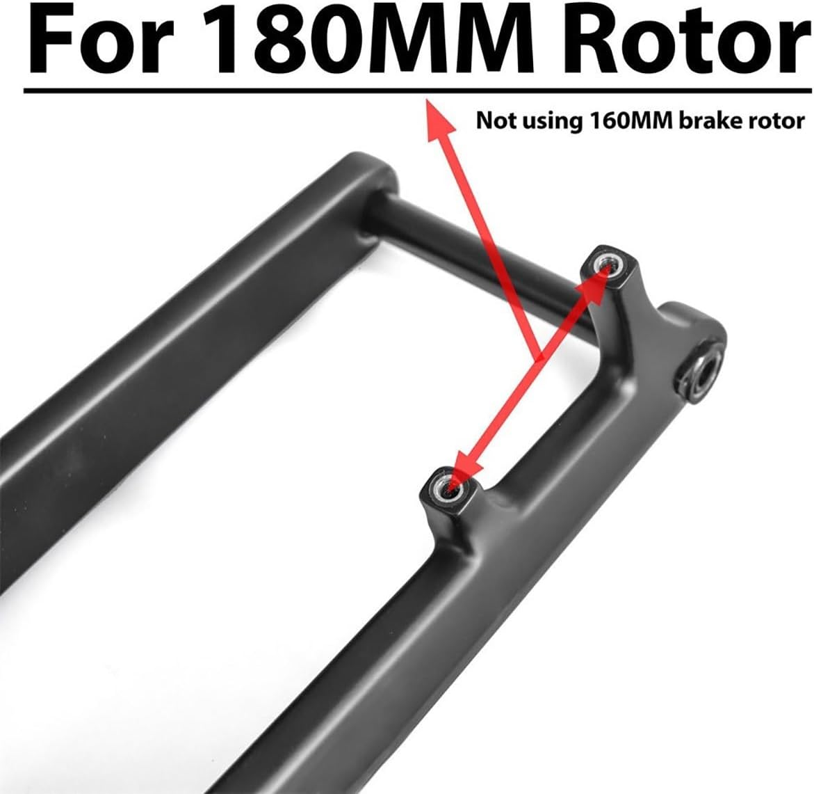 27.5/29in Carbon Fiber Mountain Bike Rigid Fork Boost Thru Axle 15x110mm Disc Brake Bike Fork 1-1/2" Tapered Tube Threadless
