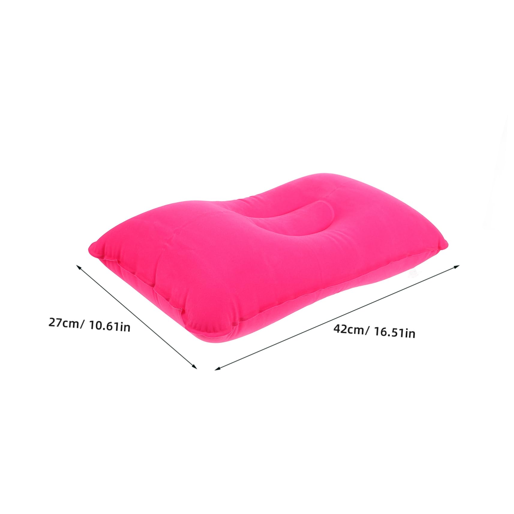 ibasenice Inflatable Back Pillow for Air Travel Sturdy Camping Gear Must Haves Shape for Comfort Versatile Cushion for Outdoor Activities