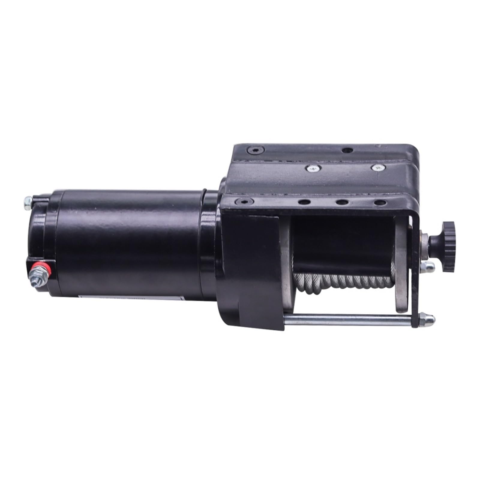 Paranco a Leva Elettrico Verricello Elettrico Per Auto 12v24v Piccola Gru Per Auto Verricello Elettrico Per Sollevamento A Trazione(3000LBS-12V-WIRED HANDLE)