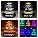 Personalized Ultrasound Photo Crystal Ball, Customized 3D Laser Crystal Photo Magic Decorative Ball with Light Holder, Custom Ultrasound Photo Frame Surprise Gift for Mom Dad