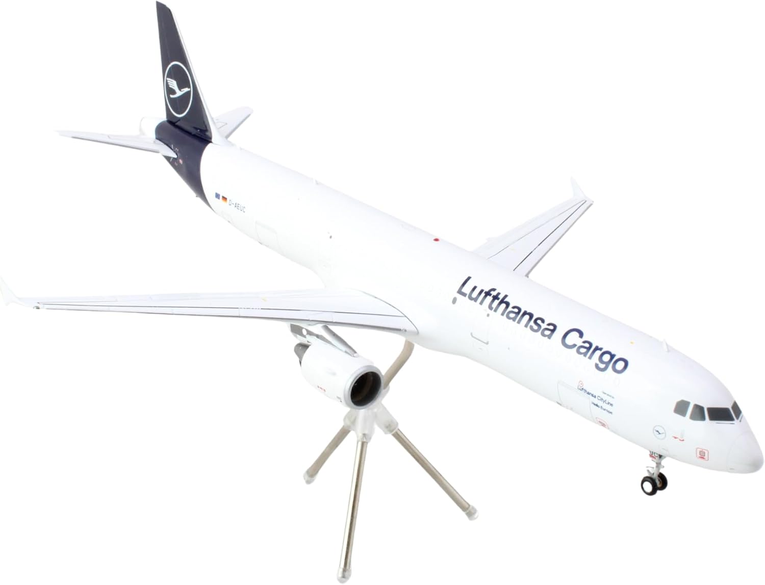 GeminiJets G2DLH1152 Lufthansa Cargo Airbus A321P2F D-AEUC; Scale 1:200
