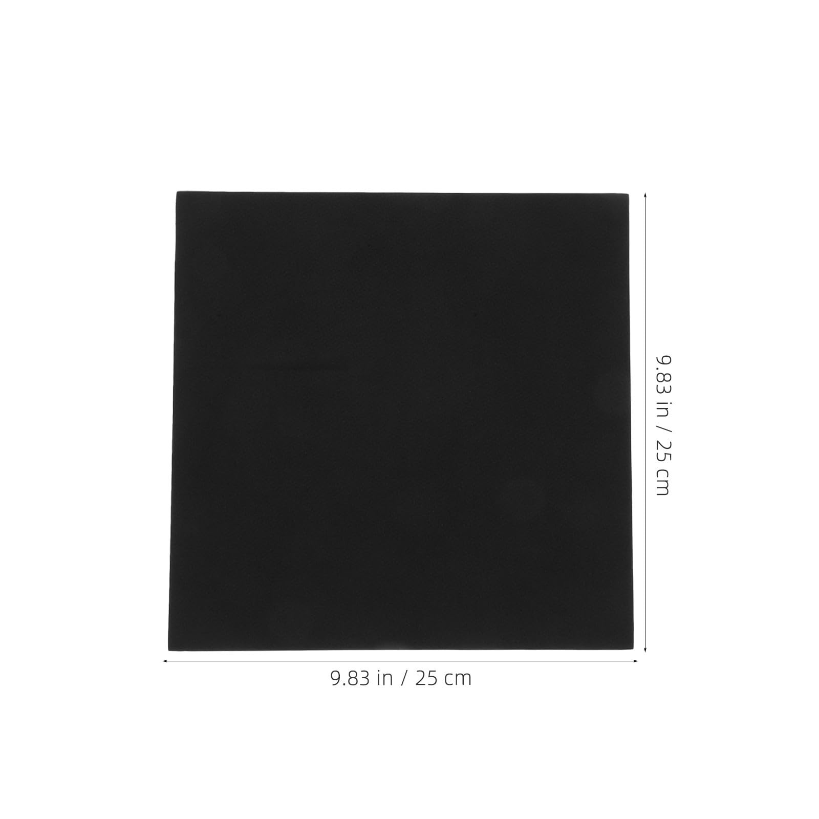 Veemoon Mousse Eva Noire Lot de 8 Pièces Découpable Protection Supérieure et Facile à Ranger pour Emballage et Expédition pour Cartons et Colis