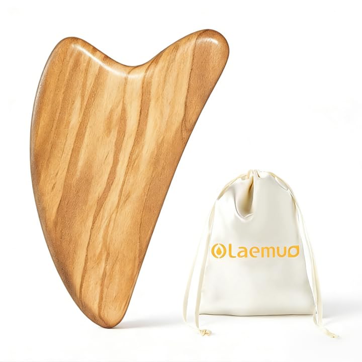Olaemuo Gua Sha Facial Tool Face Massager for Lymphatic Drainage