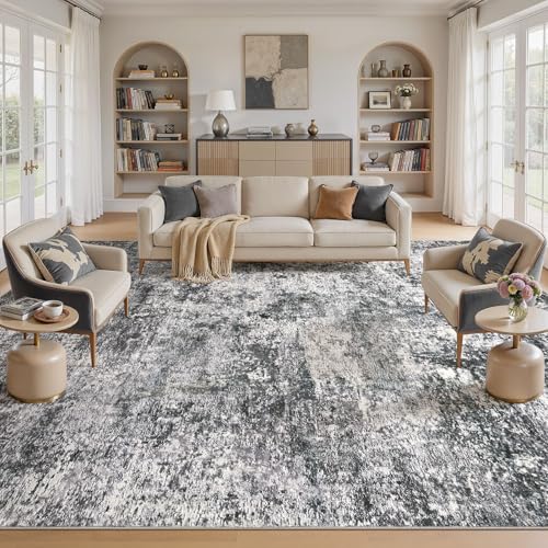 DMOYEST Area Rug Living Room Rugs - 10x14 Abstract Large