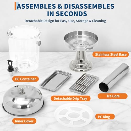 Distributeur de boissons de 8 L avec robinet pour simplifier le service - 7