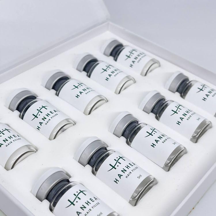 Scalp Exosomes with Growth Factor Peptides (EGF & IGF), GHK-Cu, and Hyaluronic Acid – Topical Hair & Scalp Rejuvenation. Made in Korea. (5 Sets (100mg x 5 vials + 5mL x 5 vials)) image 3