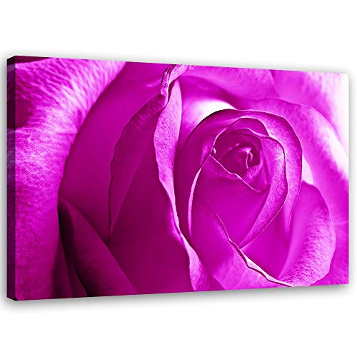 Tableau sur toile XXL fleur art moderne impression haute définition