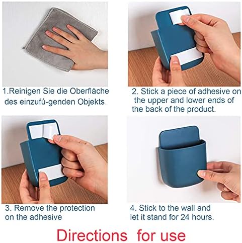 XPOOP 6 pieces Remote Control Holder, Wall Adhesive Remote Organizer Sticky Wall Mount Holders Tv Remote Control Holder Wall Mount Storage Sticky Wall Mount Organizer For Office Storage School Supply