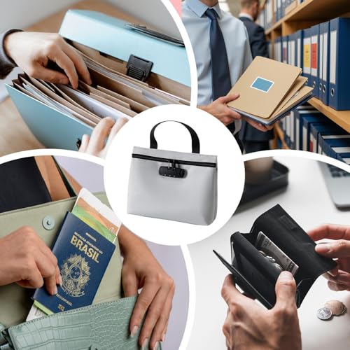 Monedero con cerradura de dígitos para guardar dinero, joyas y llaves 5