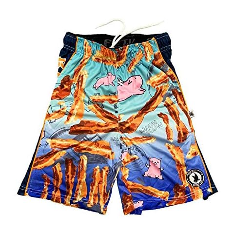 Flow Society Mens Bacon Attack Shorts Cover