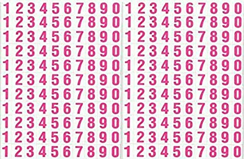 �i�V���V�����jXIAXIN �h�� PVC�� ���� �V�[�� �i���o�[ �X�e�b�J�[ 2�_ �Z�b�g �ό� �ϐ� ���� �ԍ� ���x�� �L�����N�^�[ �~�j�T�C�Y �\�D �X�[�c�P�[�X �l�[���v���[�g ���b�J�[ �����O ���p TSS-107PX2 (2�_, �s���N)