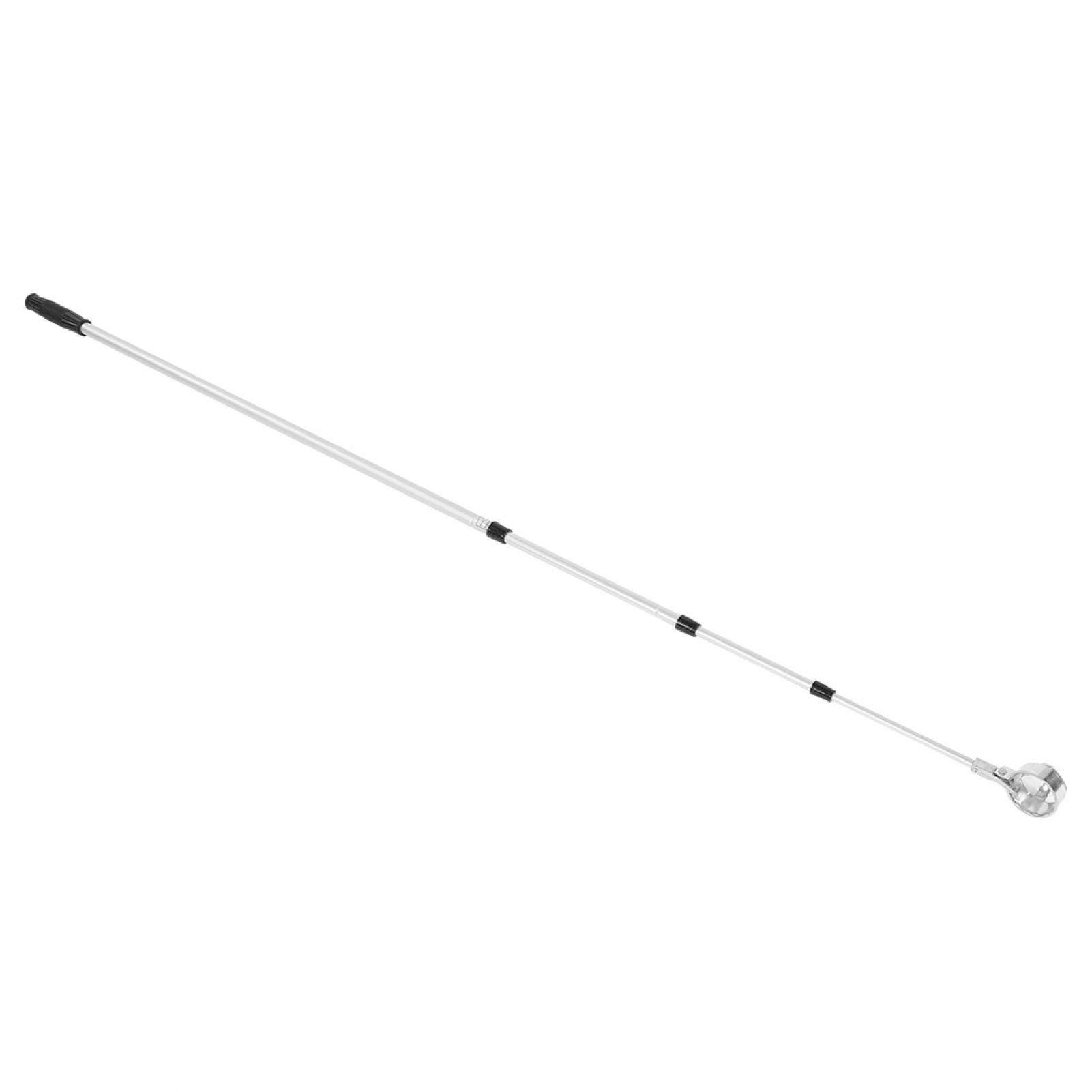 Recuperador de Pelotas de Golf, Aleación de Aluminio Recogedor de Pelotas de Golf con Garra Recuperador de Agarre de Pelotas, Receptor telescópico