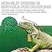 Hamiledyi Reptile Carpet 39.4 X 19.7 Terrarium Bedding Substrate Liner Reptile Mat Tank Accessories for Bearded Dragon Lizard Tortoise Leopard Gecko Snake