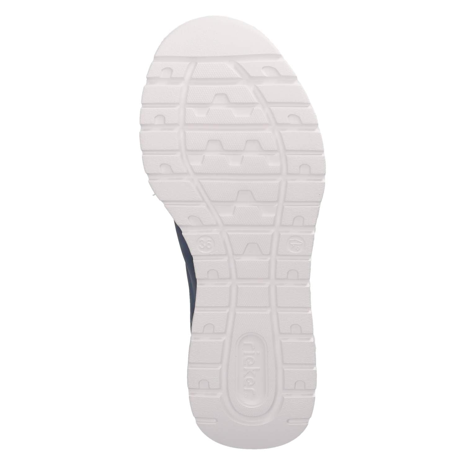 Rieker M6069-10 Damen Pantolette Textil/Synthetik blau blau