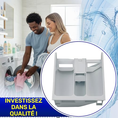 Tiroir à détergent pour la machine a laver pour bloquer les résidus - 7