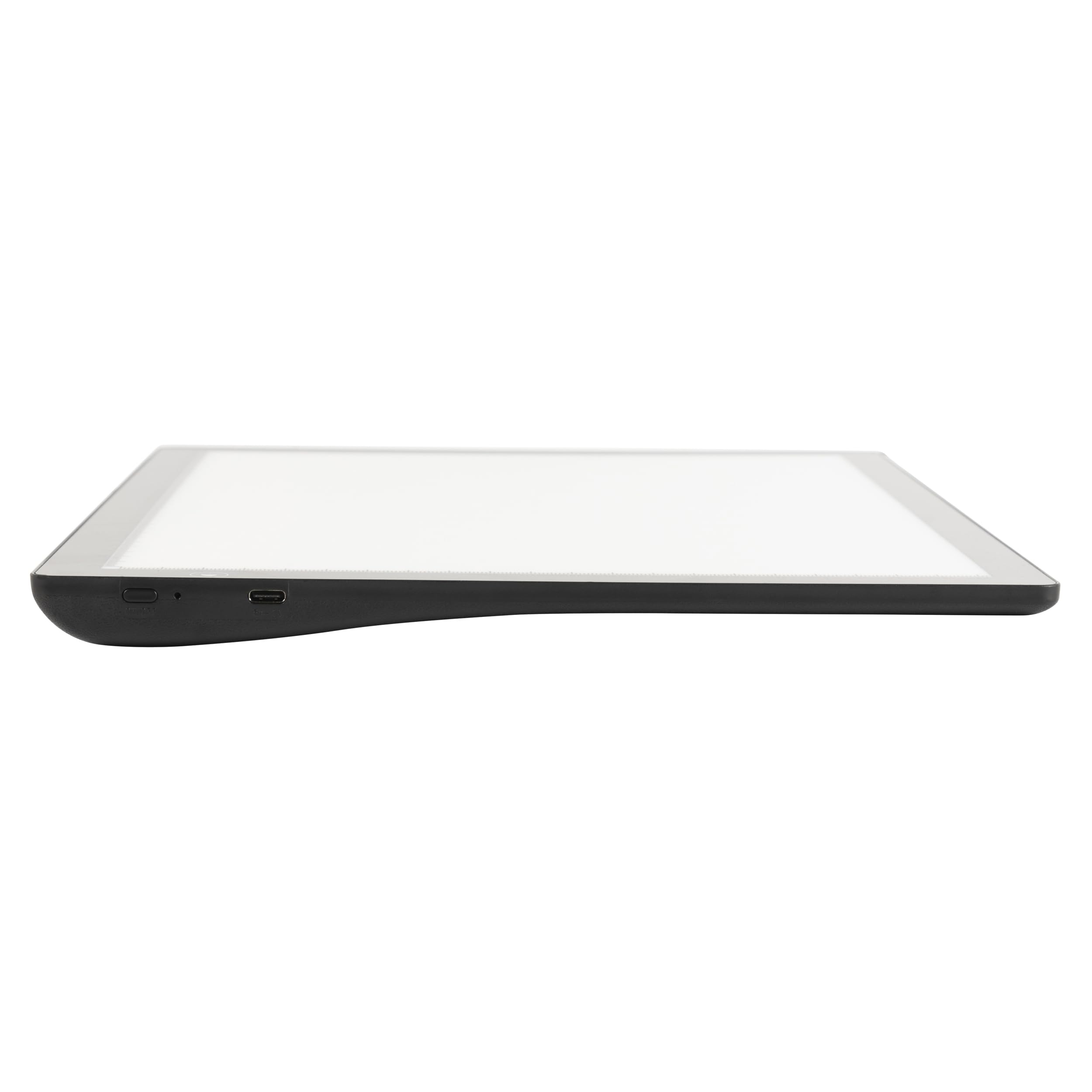 Crafts&Co® Mesa de Luz A4 inalámbrica, con Soporte | Lightbox Dimmer A4 | Mesa Luminosa | Tablero de Dibujo con USB | 470x345 | Negro
