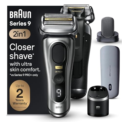 Braun Series 9 PRO+ Electric Shaver, Shaving Kit...