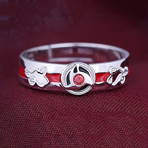 Uchiha Itachi Ring Naruto Anello d'Argento Cosplay...