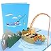 PopLife Fishing Boat 3D Pop Up Fathers Day Card for your Hubby! - Happy Anniversary Pop Up Card for Dad, Birthday Popup, Retirement Party - Folds Flat for Mailing - for Dad, for Husband, for Son, Boss