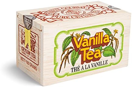 MlesnaVanilla Tea, Finest Gourmet Pure Ceylon Tea, 100Gr