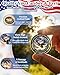 Value Valor Vow 50Pcs Military Challenge Coins Set - Proud of You Veterans Coin Thank You for Your Service Medallions Military Appreciation Gifts for Men Women Army Soldiers Veterans Day Gifts