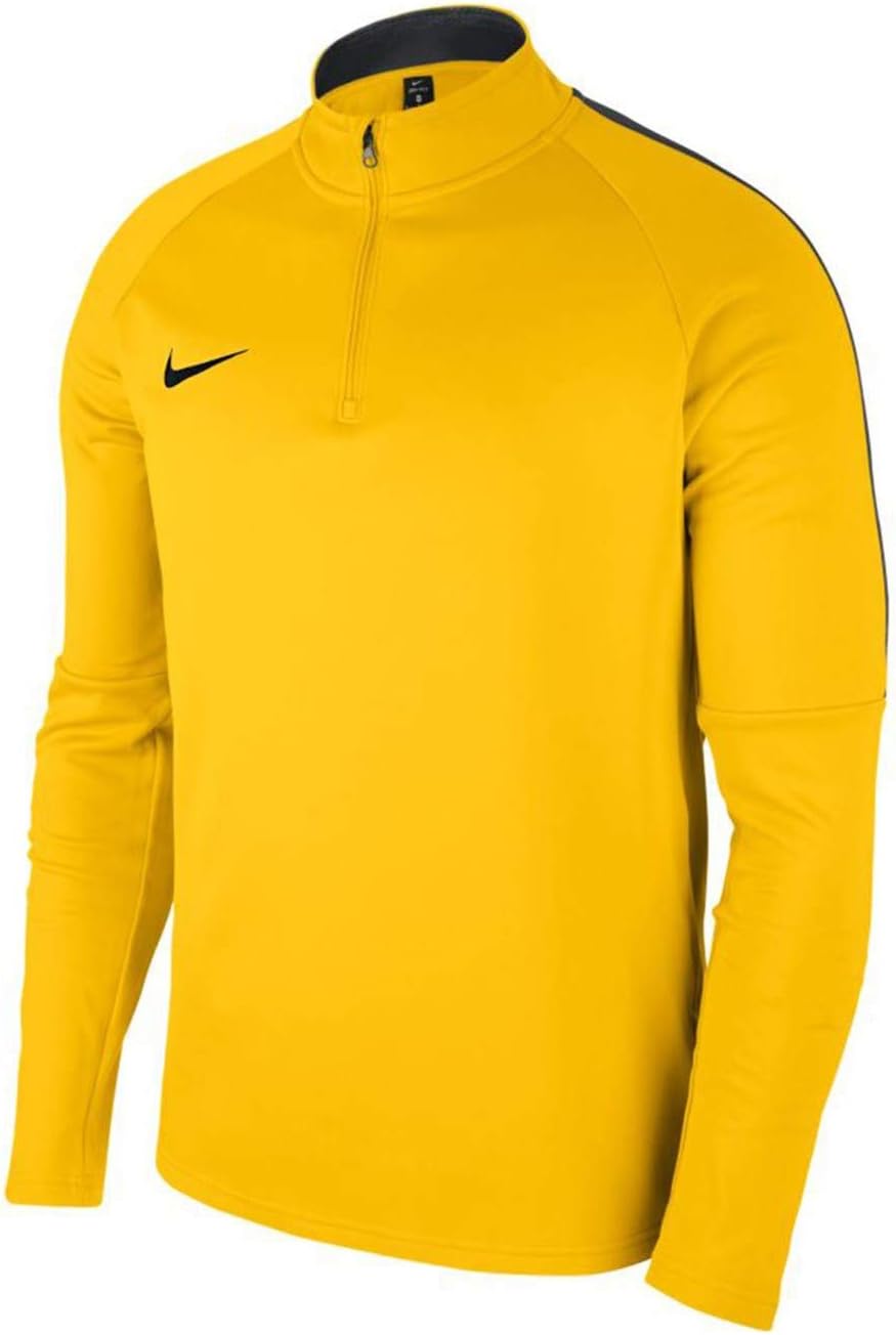 Nike Men's Dry Academy 18 Drill Football Top (Tour Yellow/Anthracite/Black, M)