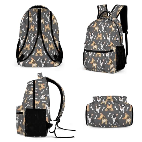 Homieblanket French Bulldog Kids Backpack