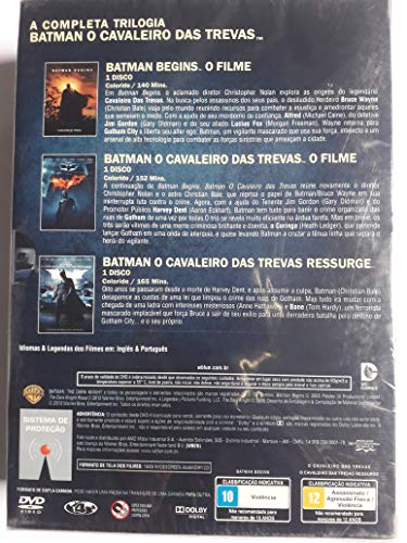 Batman: O Cavaleiro das Trevas, a Trilogia [DVD]