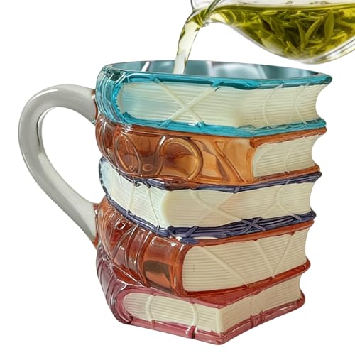 Cura quotidiana senza sforzo: con il suo design intuitivo, la tazza da caffè Book riduce al minimo lo sforzo di pulizia e massimizza l'usabilità, fornendo una scelta eccellente per coloro che hanno bisogno di bicchieri affidabili per bevande calde e fredde mentre si lavora o si studia nella scrivania dell'ufficio