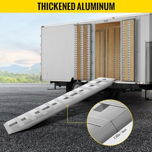 Rampas de aluminio para tráiler, carga 6000 lbs, 2 piezas miniatura 6