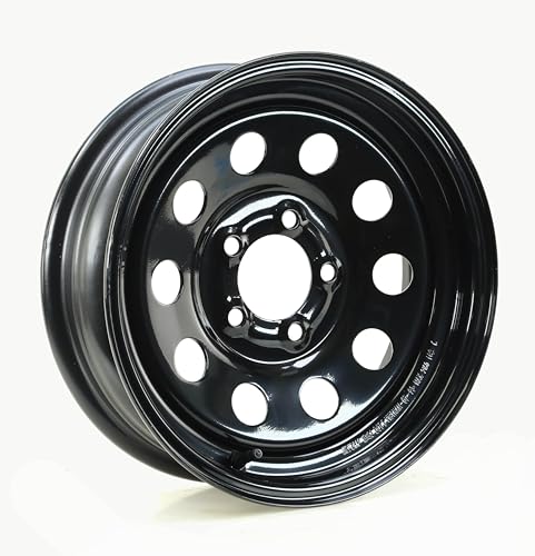Image of Free Country Trailer Tire Wheel ST205 /75R15 8PR D 107N 5X4.5 Black Mod Rim
