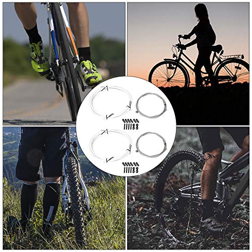 Caixa de cabo de bicicleta, resistente à ferrugem e ao desgaste, sinta-se confortável, reduza a resi