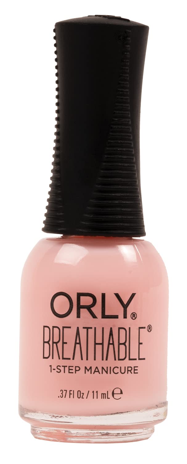 ORLY Breathable KISS ME, I'M KIND - Smalto per la cura e lo smalto in uno, 100% vegano, 13-Free, Halal, traspirante e rinforzante con olio di argan, vitamina B5 e C, non necessita di base o top coat