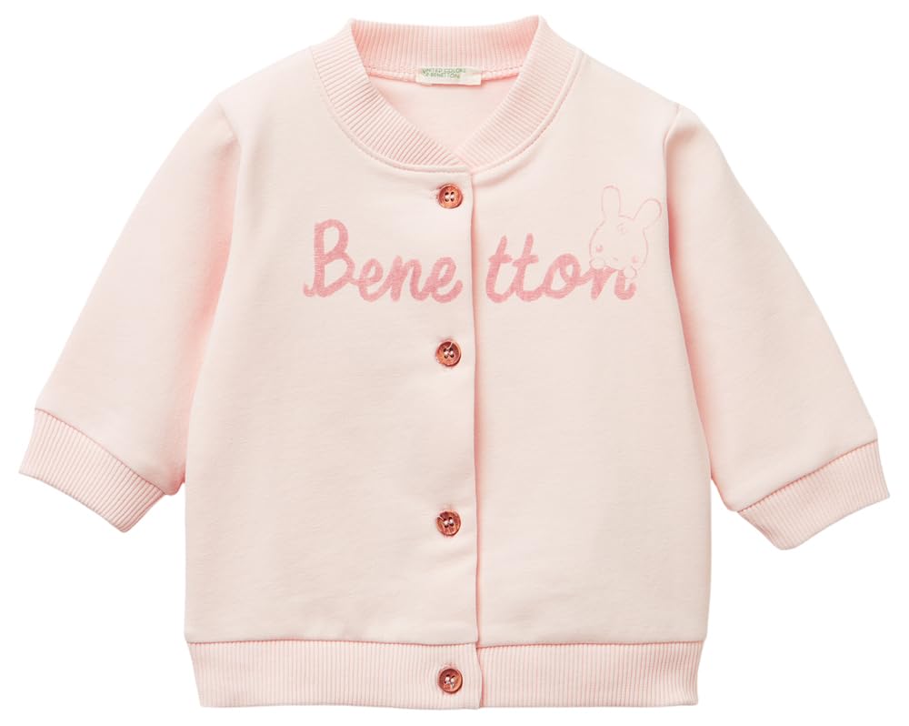 United Colors of Benetton Baby - Jungen Giacca M/L 3k1ca501s Strickjacke