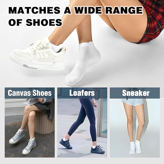 Image of UNAAR SMARTY Ankle Socks Pack of 5 | Cotton Blend Breathable Moisture-Wicking Fabric | Soft Grip Free Size Stretch Fit Socks for Men | Ideal for Gym, Sports, Walking, Running